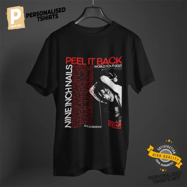 Nine Inch Nails Peel It Back World Tour 2025 Shirt 1