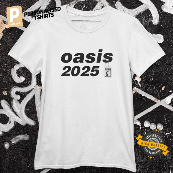 Oasis 2025 British Rock Band T shirt