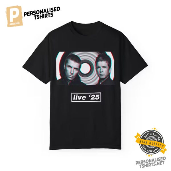 Oasis World Live 2025 T shirt