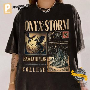 Onyx Storm Basgiath War College Tee 1