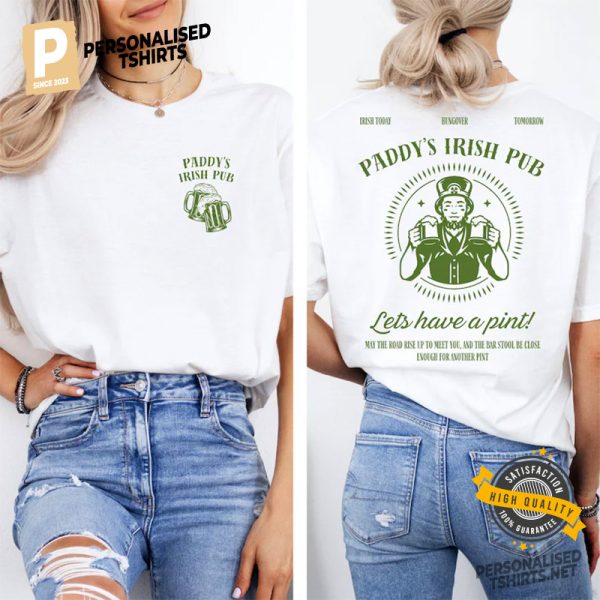 Paddy's Irish Pub 2 Side Shirt