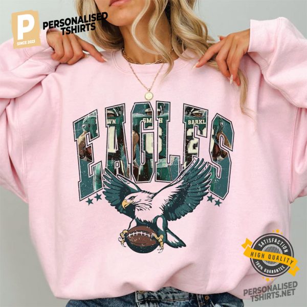 Philadelphia Eagles Football Comfort Colors Tee 1