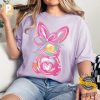 Rabbit Easter Day Comfort Colors Tee 1