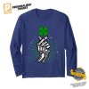 Skeleton Love Hand Sign Shamrock St Patrick's Day Shirt 3