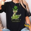 St Patrick's Day Snake Funny Tee 1