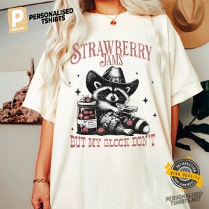 Strawberry Jams But My Glock Don't Shirt 1