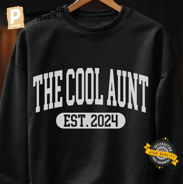 The Cool Aunt Est. 2025 Shirt 1