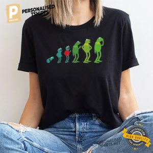 The Evolution Of Kermit T shirt