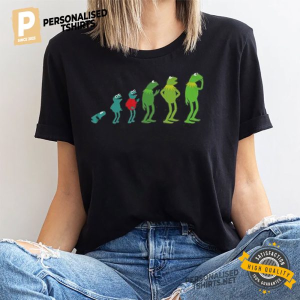 The Evolution Of Kermit T shirt