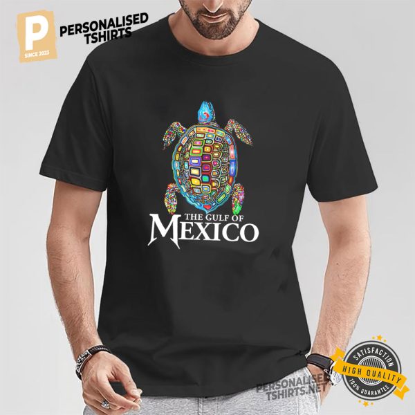 The Gulf Of Mexico Tortuga Art Shirt 3