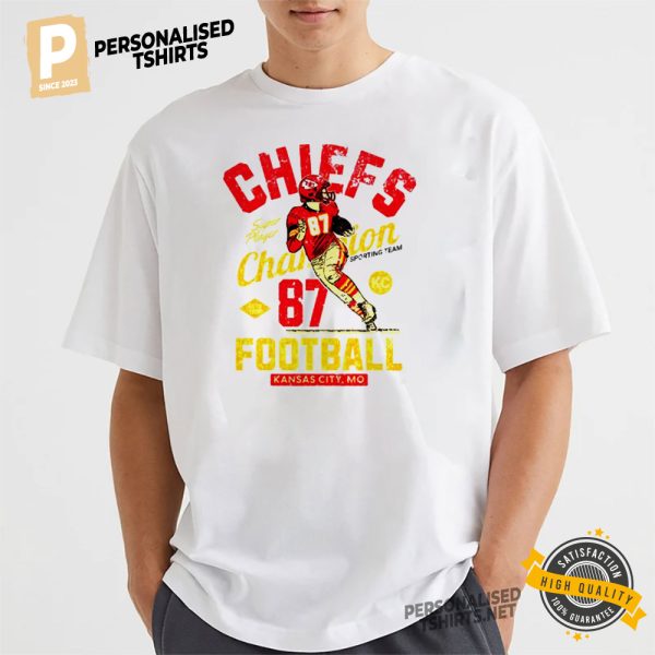 Travis Kelce Super Players T shirt 1