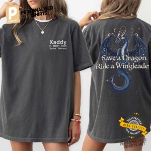 Xaden Riorson Save A Dragon Ride A Wingleader 2 Side Shirt 2