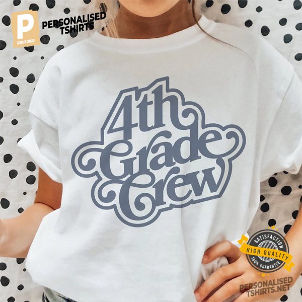 Back To School Fourth Grade Tee 1