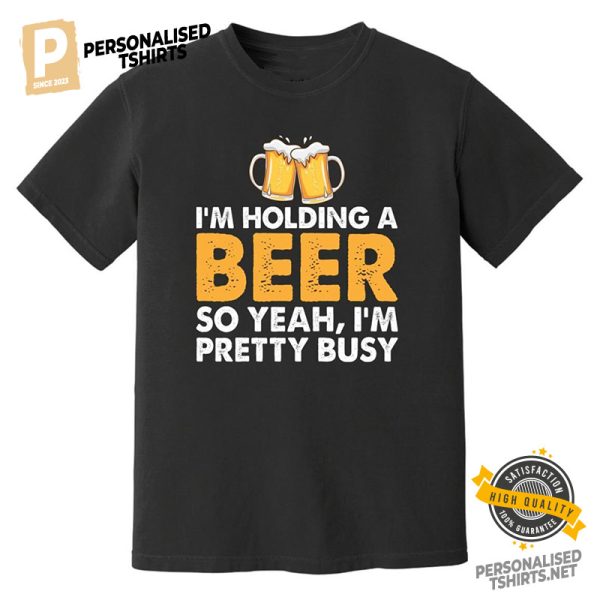 Funny Drinking Beer Shirt