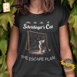 Funny Science Nerd Schrödinger's Cat Shirt 1