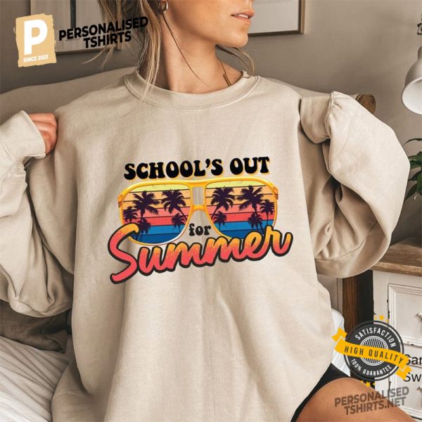 School's Out For Summer Comfort Colors Tee 1