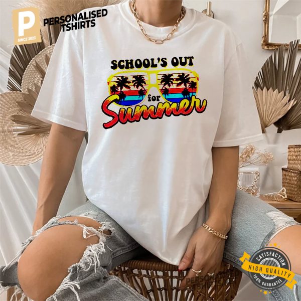 School's Out For Summer Comfort Colors Tee